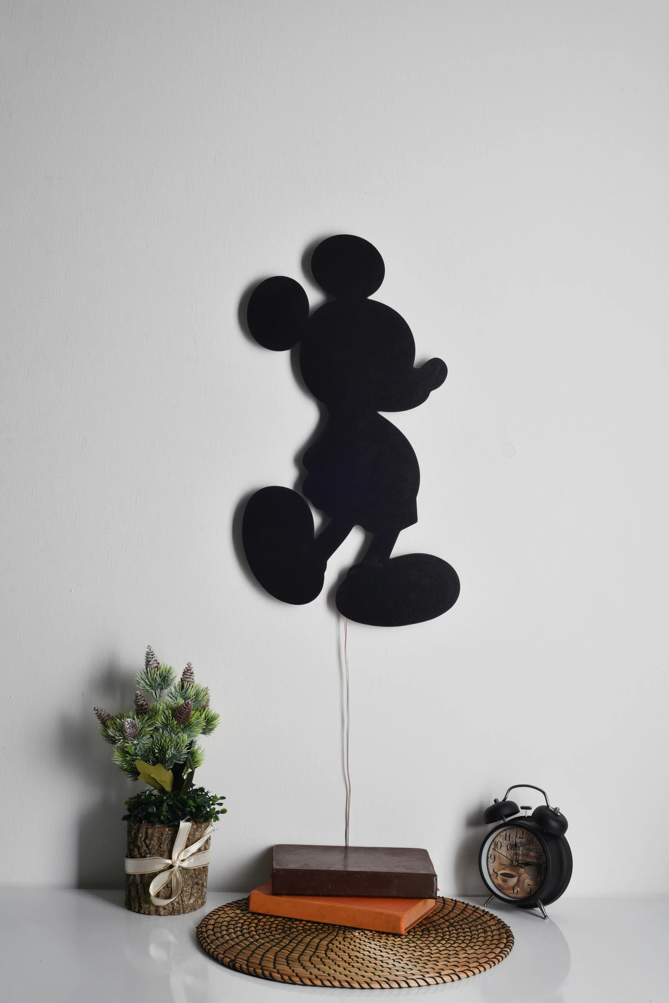 Dekorativna LED luč Mickey Mouse, rdeča, Wallity