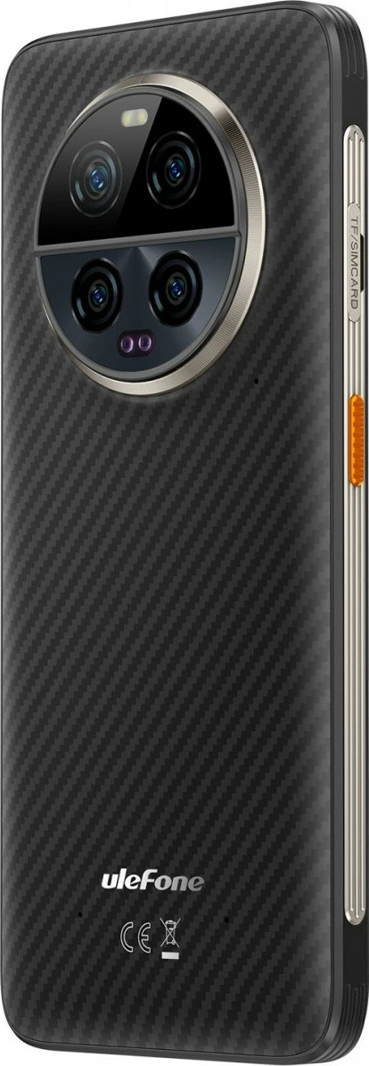 Ultra odporen pametni telefon Ulefone Armor 23 Ultra 5G, 12/512GB, črn