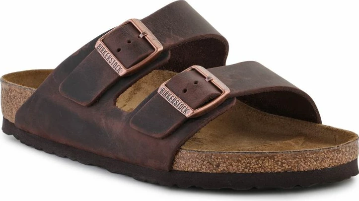Klasične natikače Birkenstock Arizona, moške, rjave
