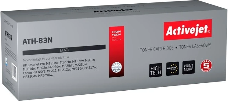 Zamenjalni toner Activejet ATH-83N za tiskalnike HP, 1500 strani, črn