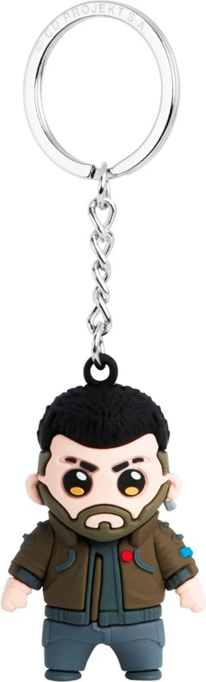 3D obesek za ključe Cyberpunk 2077, Good Loot, V-Male