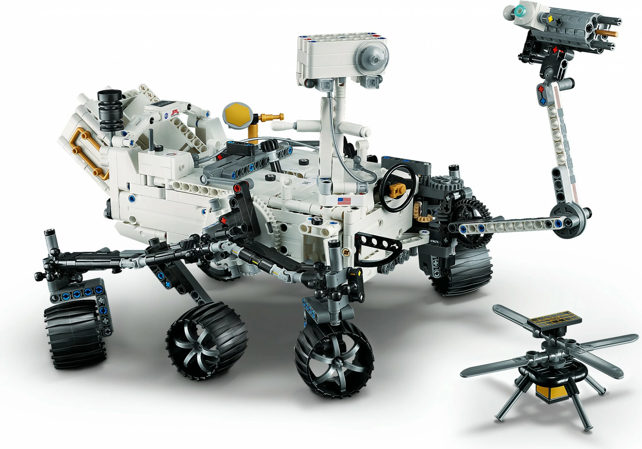 Model gradnje LEGO Technic Mars Rover Perseverance, NASA 42158, 1132 kosov, večbarvno