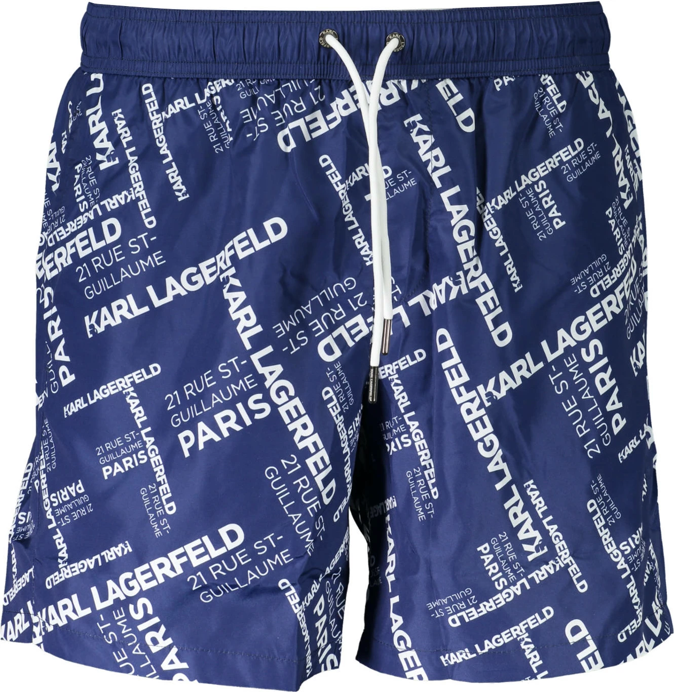Plavalne spodnje hlače KARL LAGERFELD BEACHWEAR, modre