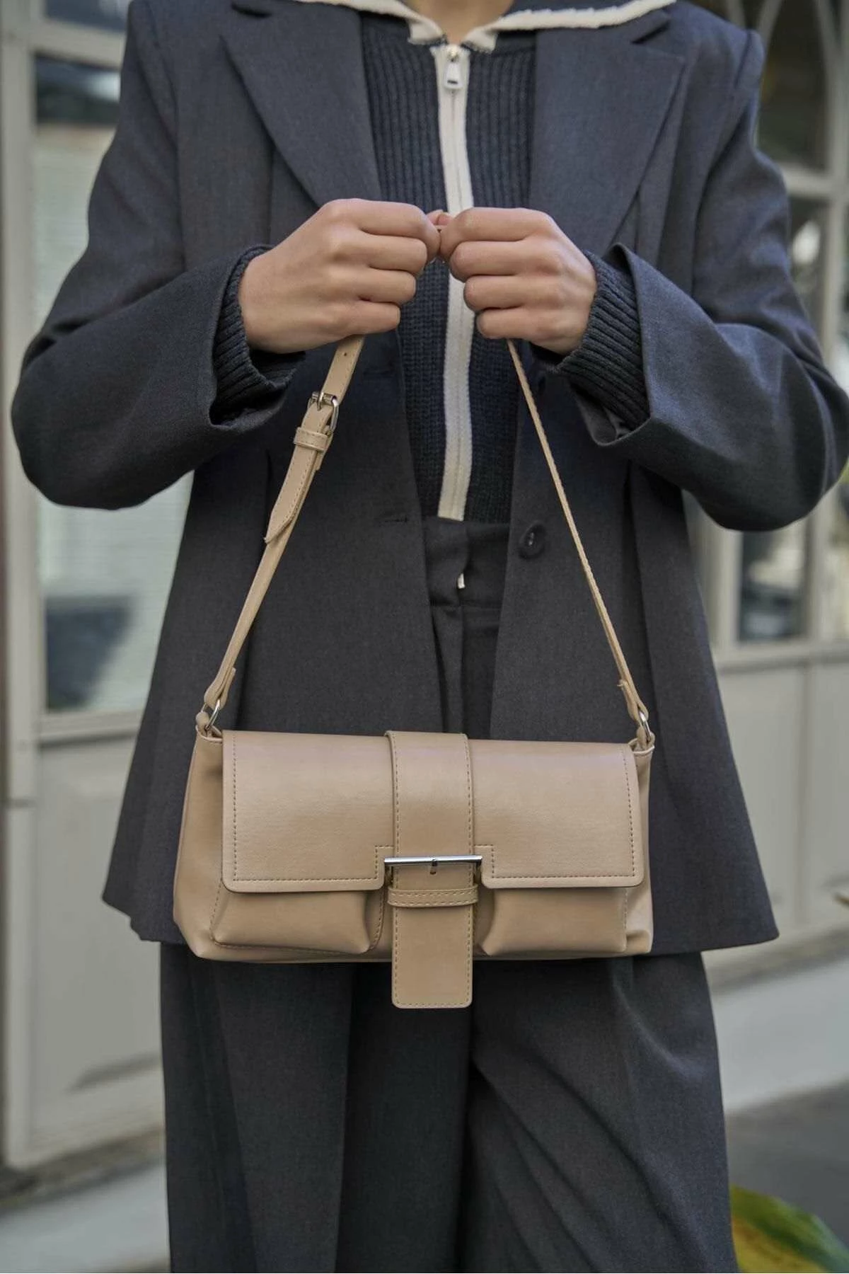 Ročna torbica, mink, Zoozie Bags MK1020225SV10-003