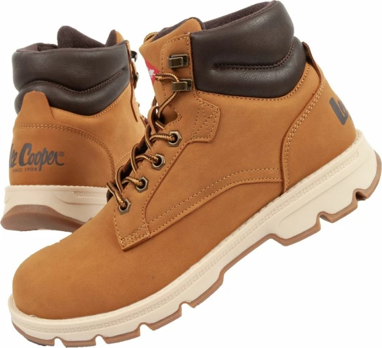 Superge za moške Lee Cooper, rjavo-žute