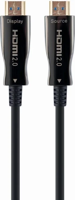 Optični HDMI kabel z Ethernetom Gembird AOC Premium, 20 m, črn