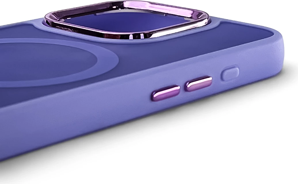 Modni ovitek MagSafe Wozinsky za Samsung Galaxy S25, vijoličen