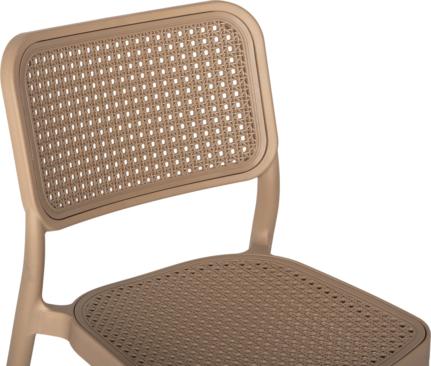 Stol iz polipropilena MEKO FH5934.03 kapučino 51x52x80Hcm