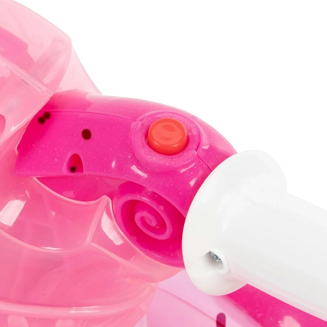 Električni štirikolesnik za otroke Princess Bubble HUFFY 19055W, roza