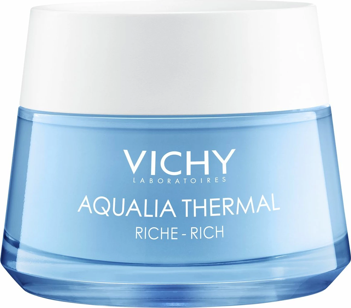 Vlažilna krema za obraz za suho in zelo suho kožo Vichy Aqualia Thermal Rich, 50 ml
