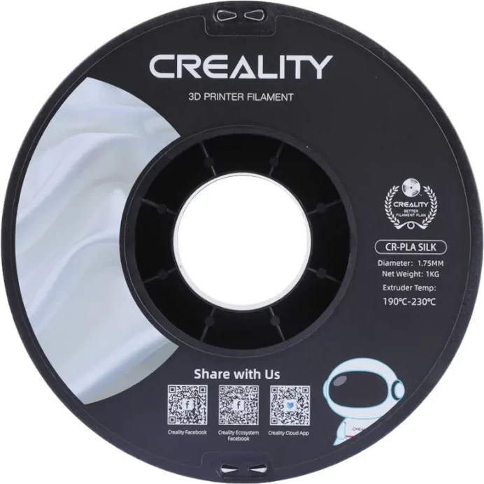 Filament PLA Creality CR-Silk, 1,75 mm, 1 kg, bakren sijaj