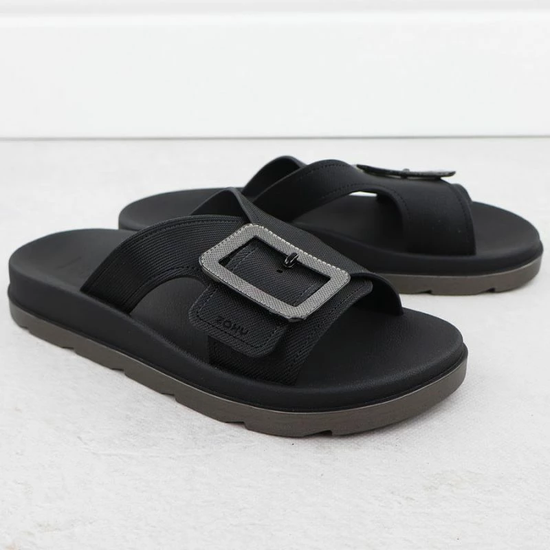 Črne ženske natikače Zaxy