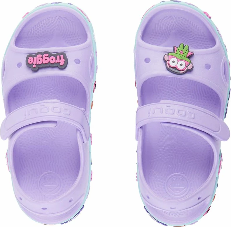Sandali za otroke Coqui, vijolično
