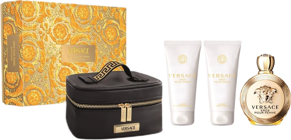 Eau de Parfum 100 ml set za ženske, Versace Eros Pour Femme