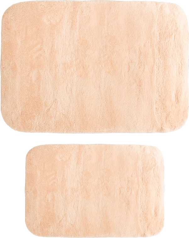 Kopalniški komplet 2 kosov, mikrofibra, roza, 90x60 cm PWC-0055