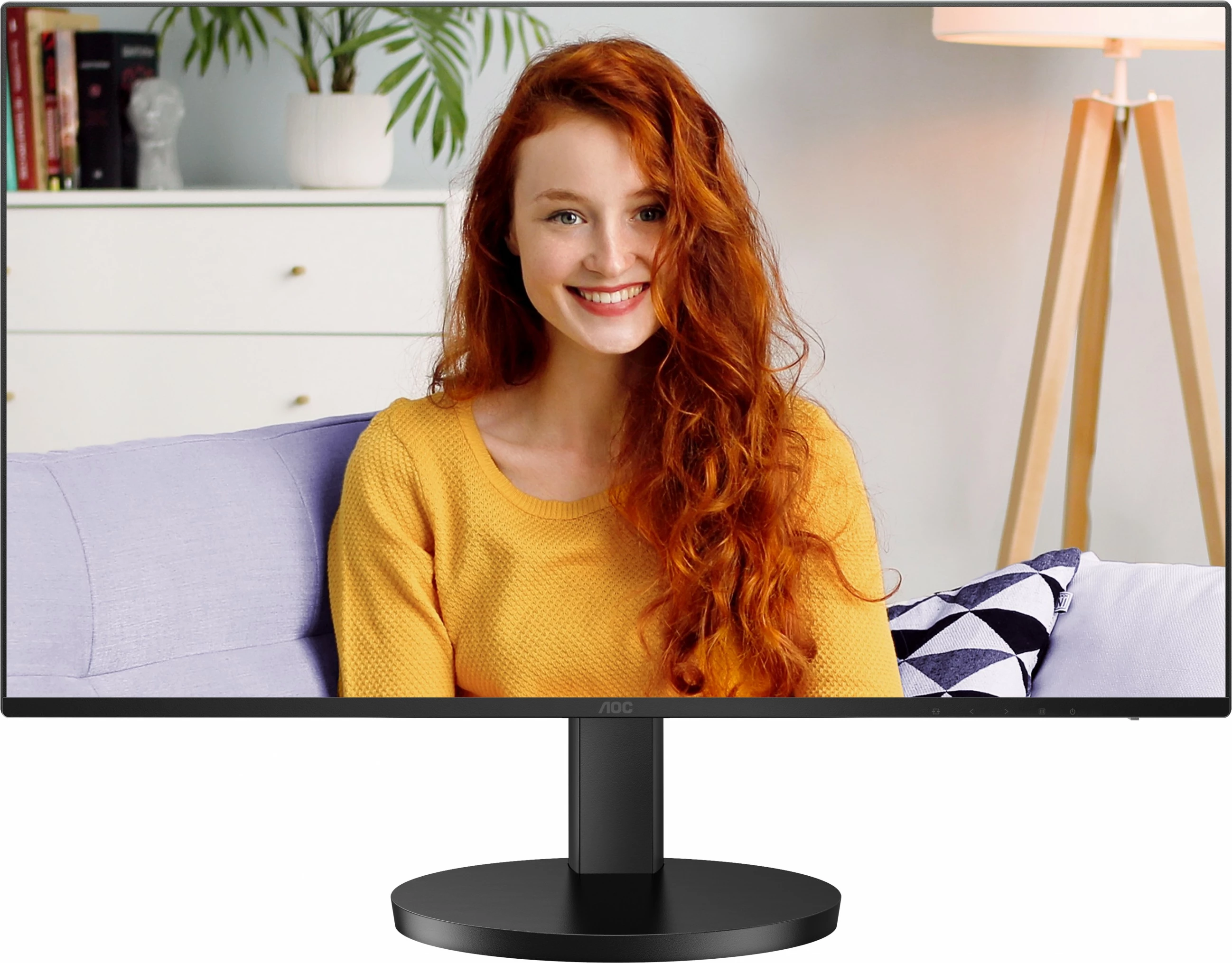 27" Full HD LED monitor AOC B3 27B3CF2, 1 ms, črn