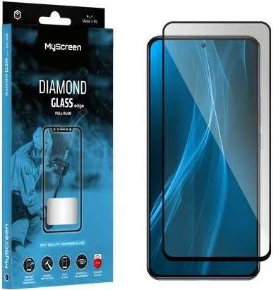Zaščitno steklo Diamond Glass Edge za Xiaomi 15, črno