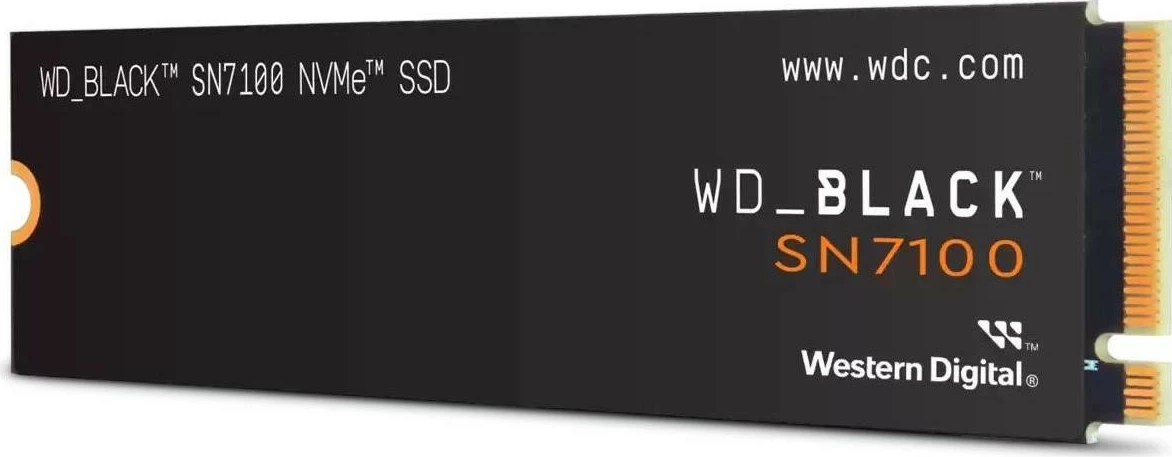 SSD WD Black SN7100 1TB, M.2 PCIe NVMe, črn