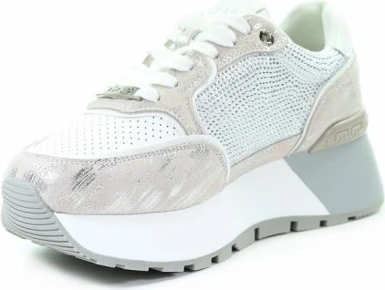 Čevlji za ženske Goe, pepelasto/srebrni