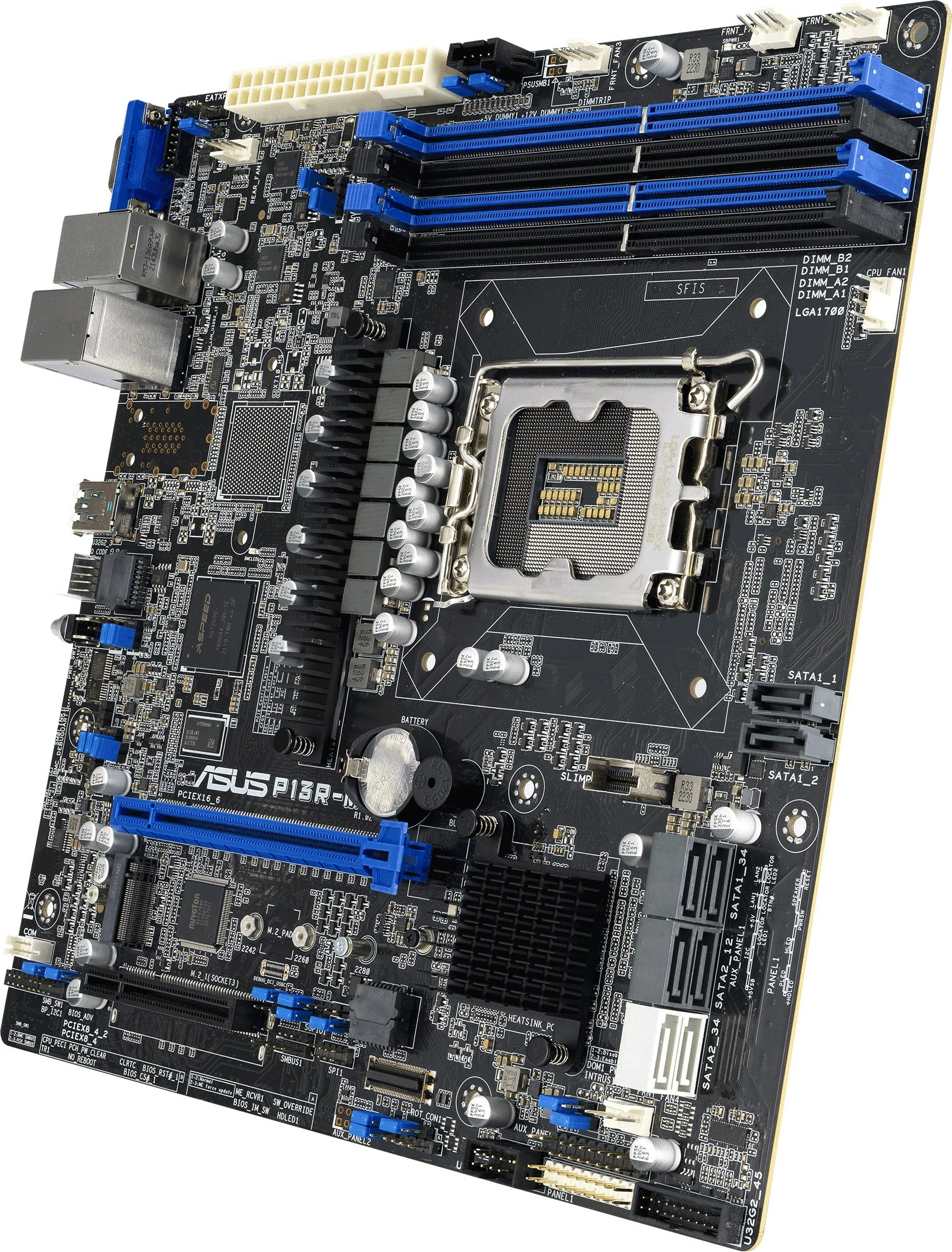 Matična plošča ASUS P13R-M, Intel Xeon E, LGA 1700, DDR5, micro ATX