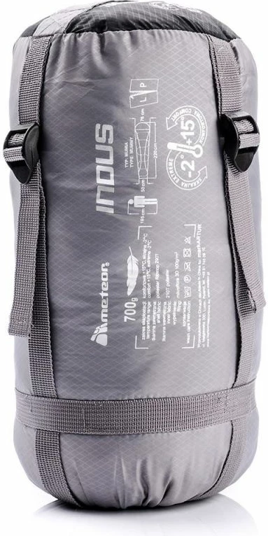 Spalna vreča Meteor, siva