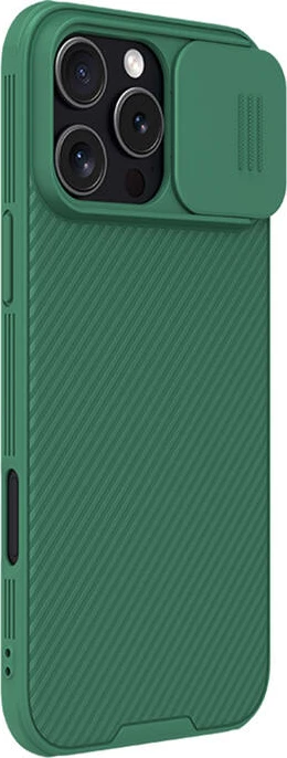 Ovitek CamShield Pro za iPhone 16 Pro Max, zelen (Nillkin)