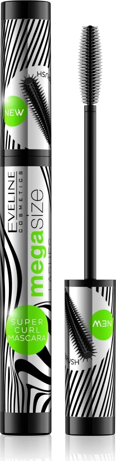 Maskara, Eveline Cosmetics Mega Size Lashes 10 ml, črna