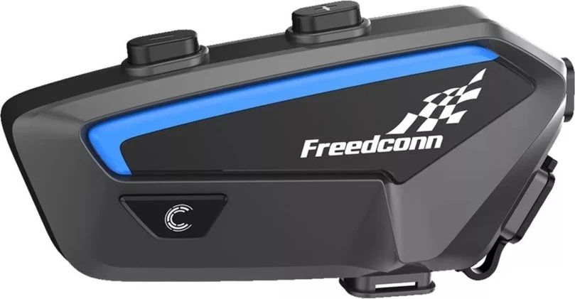 Interkom za motor FreedConn FX, črn