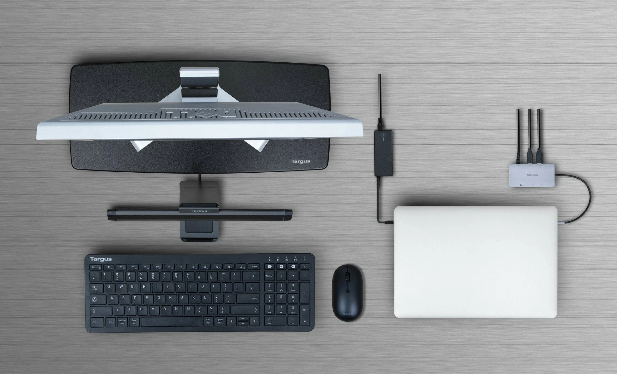 Polnilec USB-C 100W, 1,5 m, črn Targus