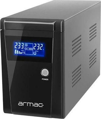 UPS Armac Office 1500F LCD, 1500 VA, 950 W, 3x Schuko, črn