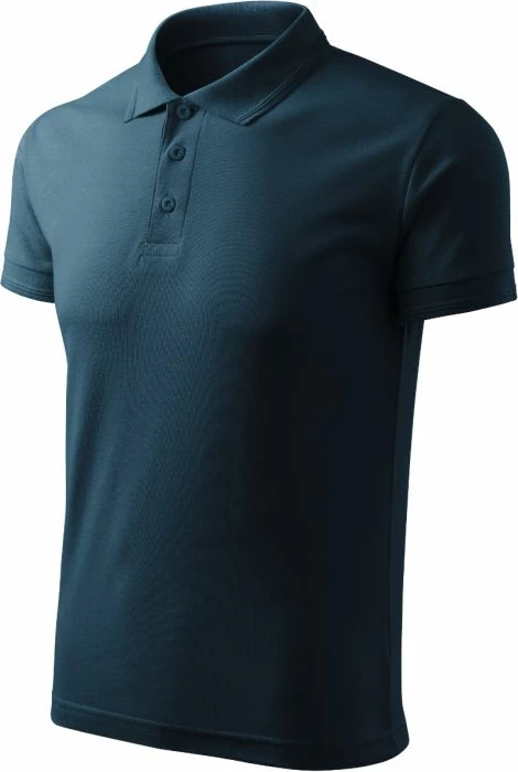 Polo majica za moške, Malfini, temno modra