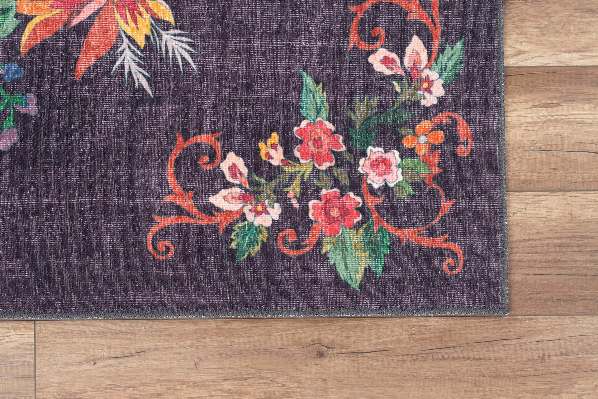 Preproga za hodnik Hypnose Conceptum Soul Chenille, črna, 75 x 150 cm