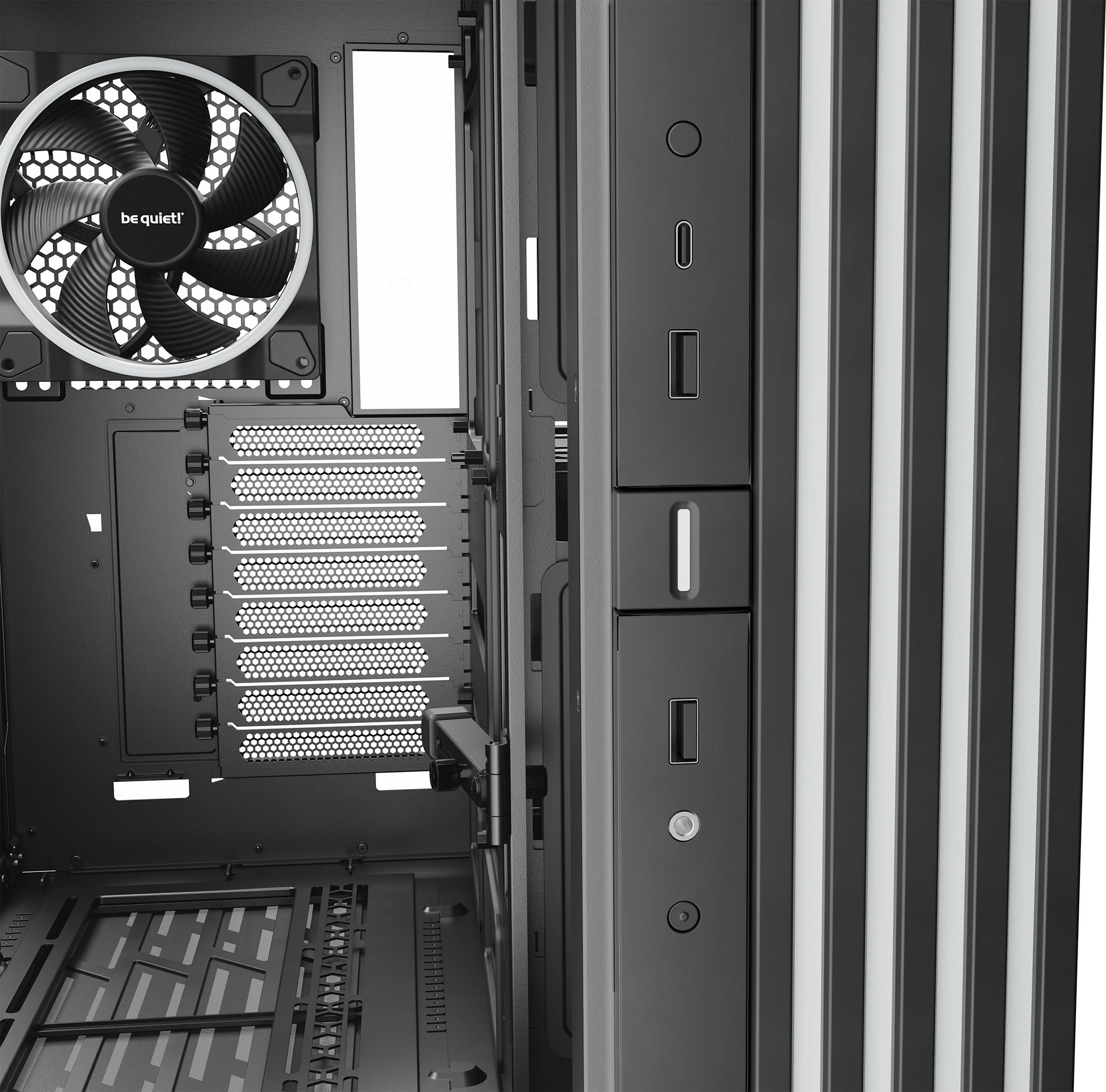 Računalniško ohišje Light Base 900 DX, Be Quiet!, Full Tower, črno