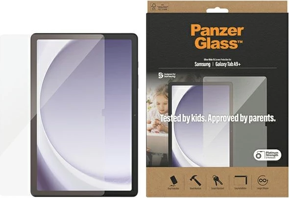 Zaščitno steklo Ultra-Wide Fit PanzerGlass za Samsung Galaxy Tab A9 Plus 11"