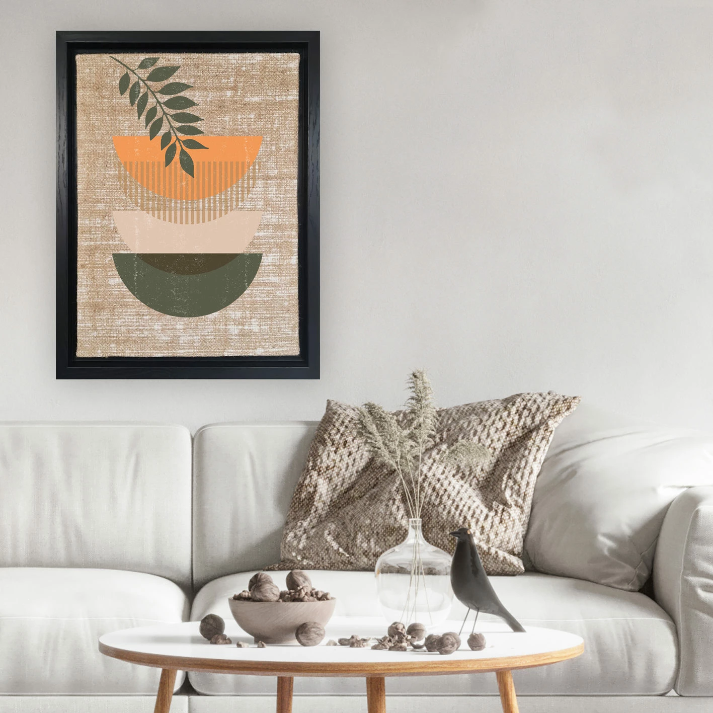 Dekorativna slika na platnu, večbarvna, Wallity LSJ11859758777 - 4666, 46 x 66 cm