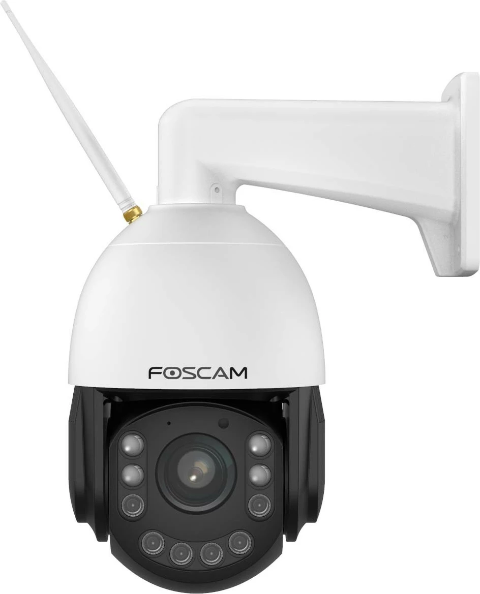 Varnostna kamera za zunanjost Foscam SD4H, WiFi, Pan & Tilt, črna