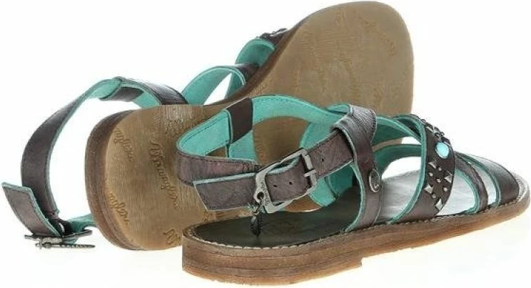 Sandali za ženske, Wrangler Lola Lady W WL141650-30, rjavi