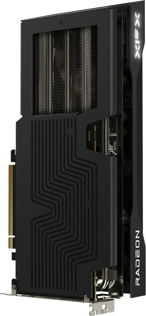 Grafična kartica XFX SWIFT RX 9060XT OC, 16 GB, 3 ventilatorji, črna