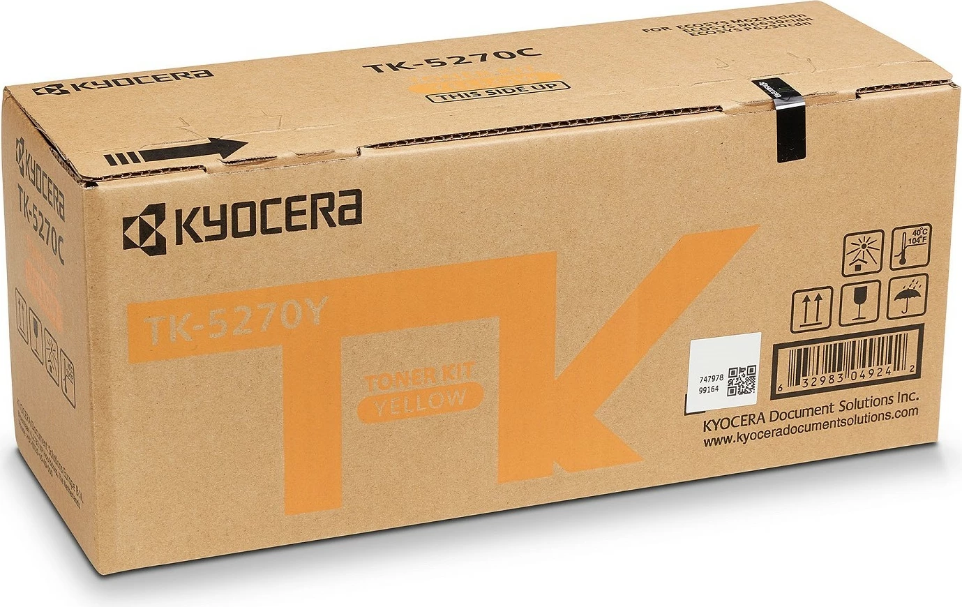 Toner Kyocera TK-5270Y, 6000 strani, rumena
