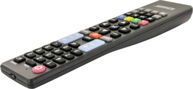 Daljinec Schwaiger UFB100U533 za TV, s tipkami, črn