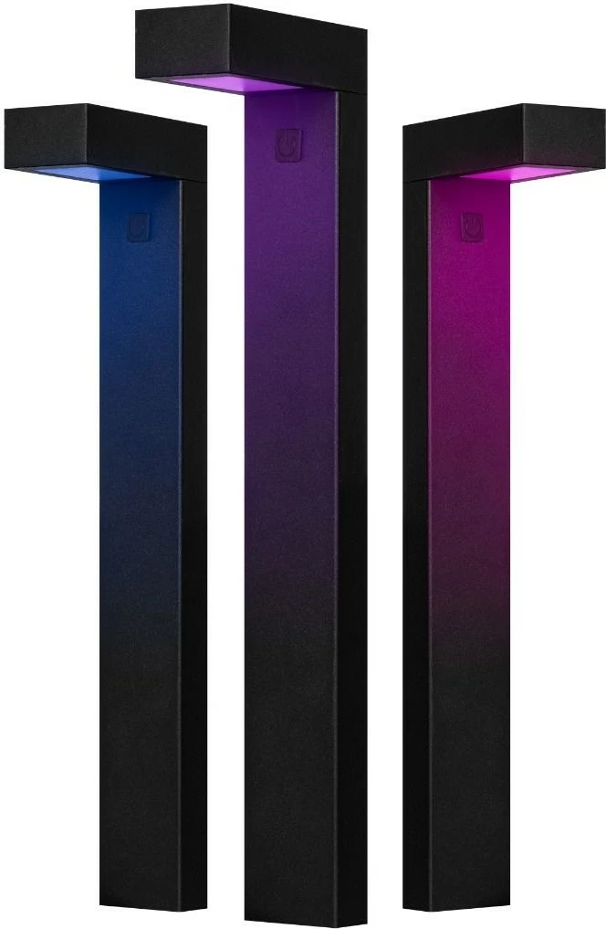 Zunanji talni svetilnik, Hombli HBPK-0100, LED, IP65, črn