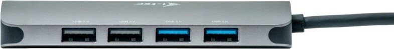 Docking postaja z 2x HDMI, USB-C, 100W, srebrna - i-tec C31NANOHDM2D100