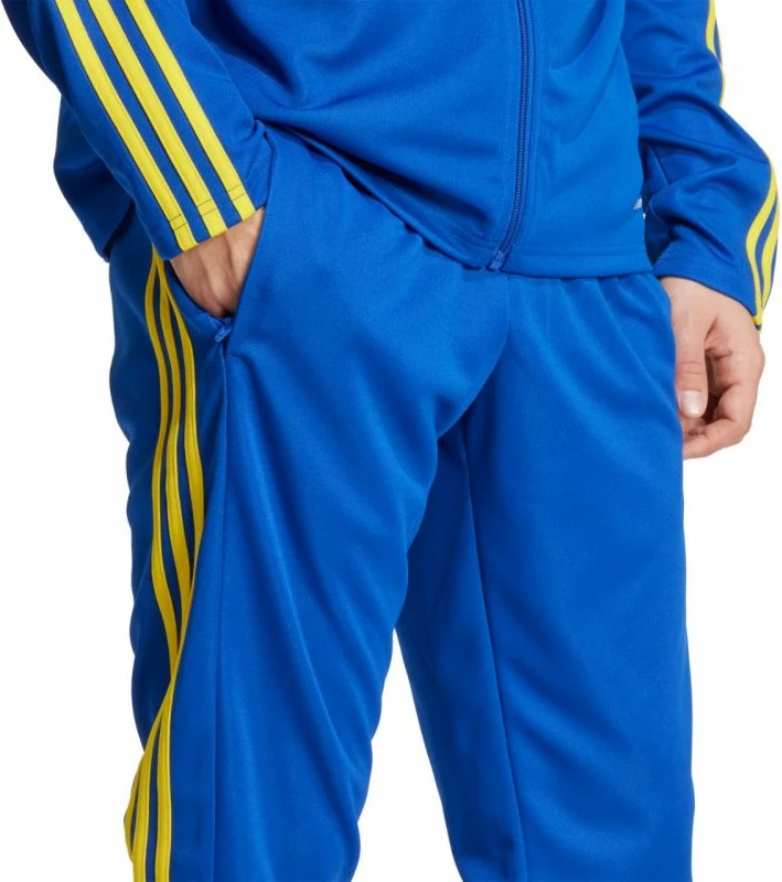 Trening hlače za moške adidas Squadra 25, modro-rumene