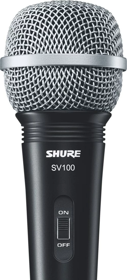 Dinamični mikrofon Shure SV100, črn
