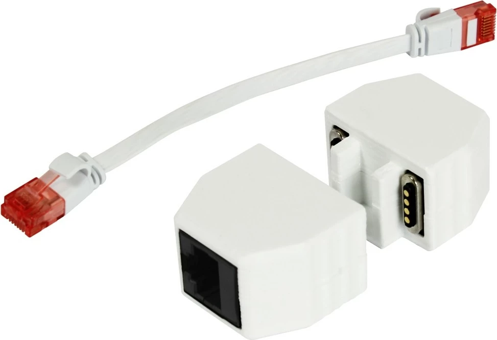 Magnetni ovitek RJ-45 ALLNET ALL-RJ45-MAGNET, RJ-45, bel