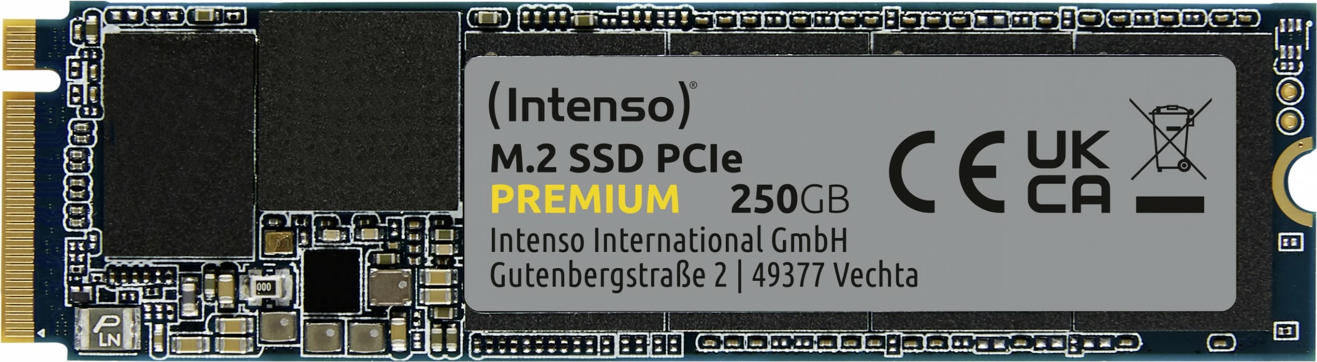 SSD 500 GB Premium M.2 PCIe Intenso, 500 GB, 2100 MB/s
