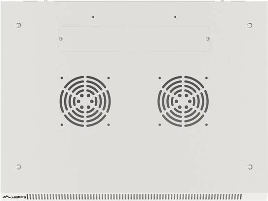 Stenski omrežni kabinet 9U, 600x450 mm, siv - Lanberg WF01-6409-00S