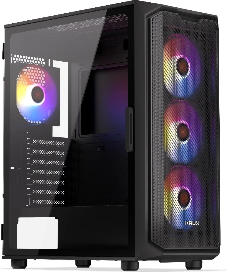 Midi Tower kaseta Orona KRUX, črna