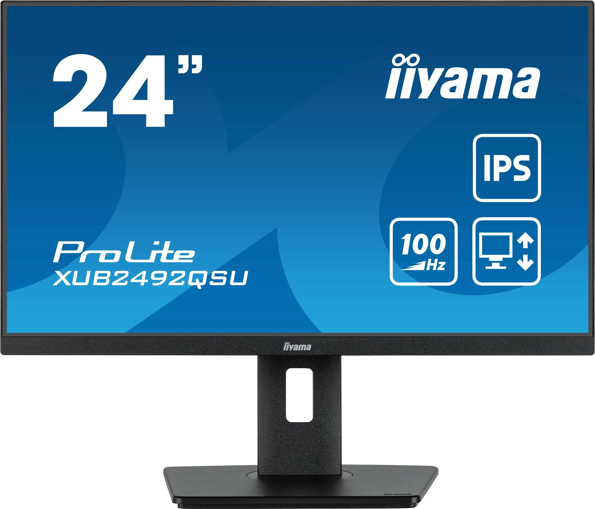 Monitor 23,8" ProLite XUB2492QSU-B1, 2560 x 1440 (WQHD), LED, 1 ms, črn