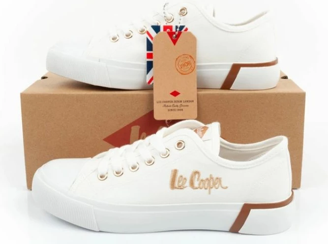 Kopalne čevlje za ženske Lee Cooper, bele